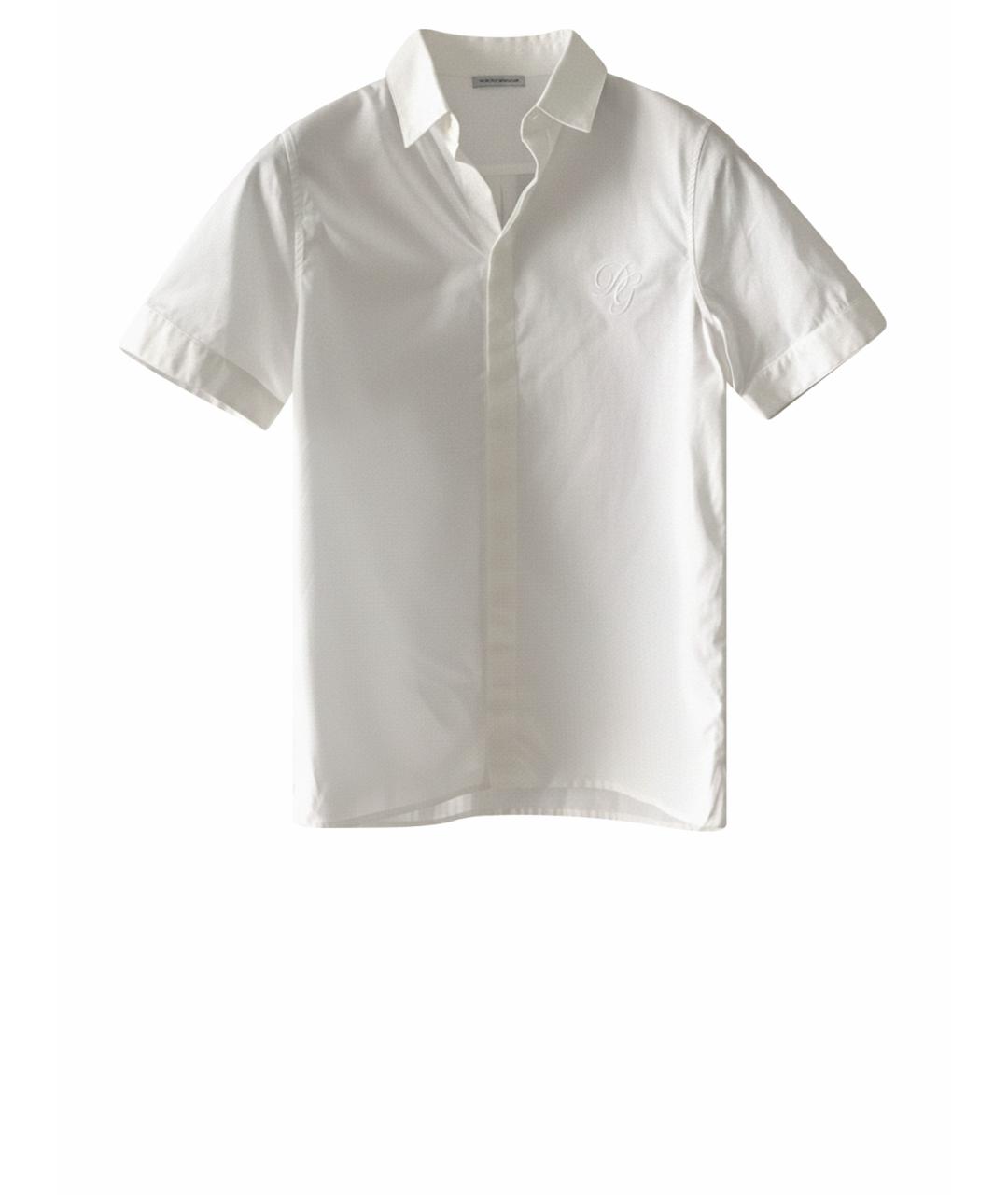 DOLCE&GABBANA Белая хлопковая рубашка/блузка, фото 1