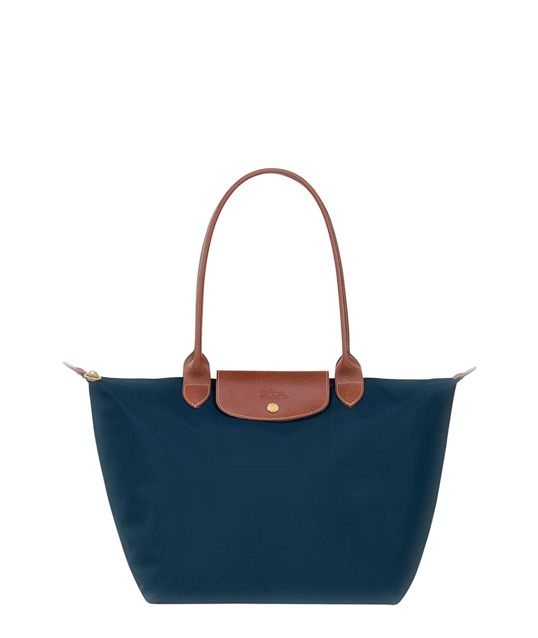 LONGCHAMP Синяя сумка тоут, фото 1