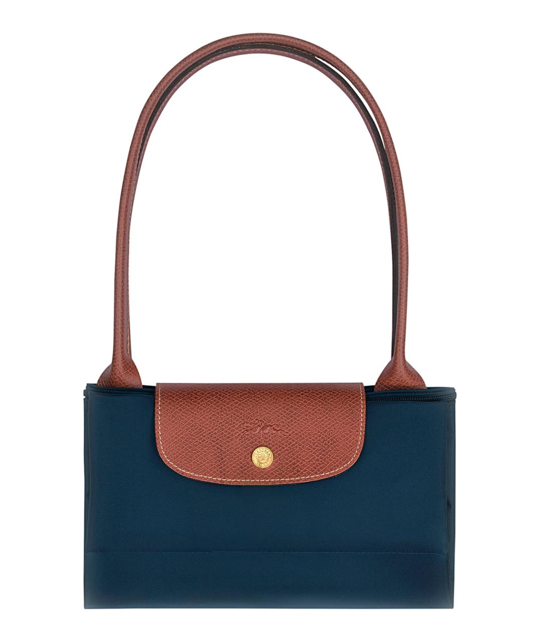 LONGCHAMP Синяя сумка тоут, фото 2