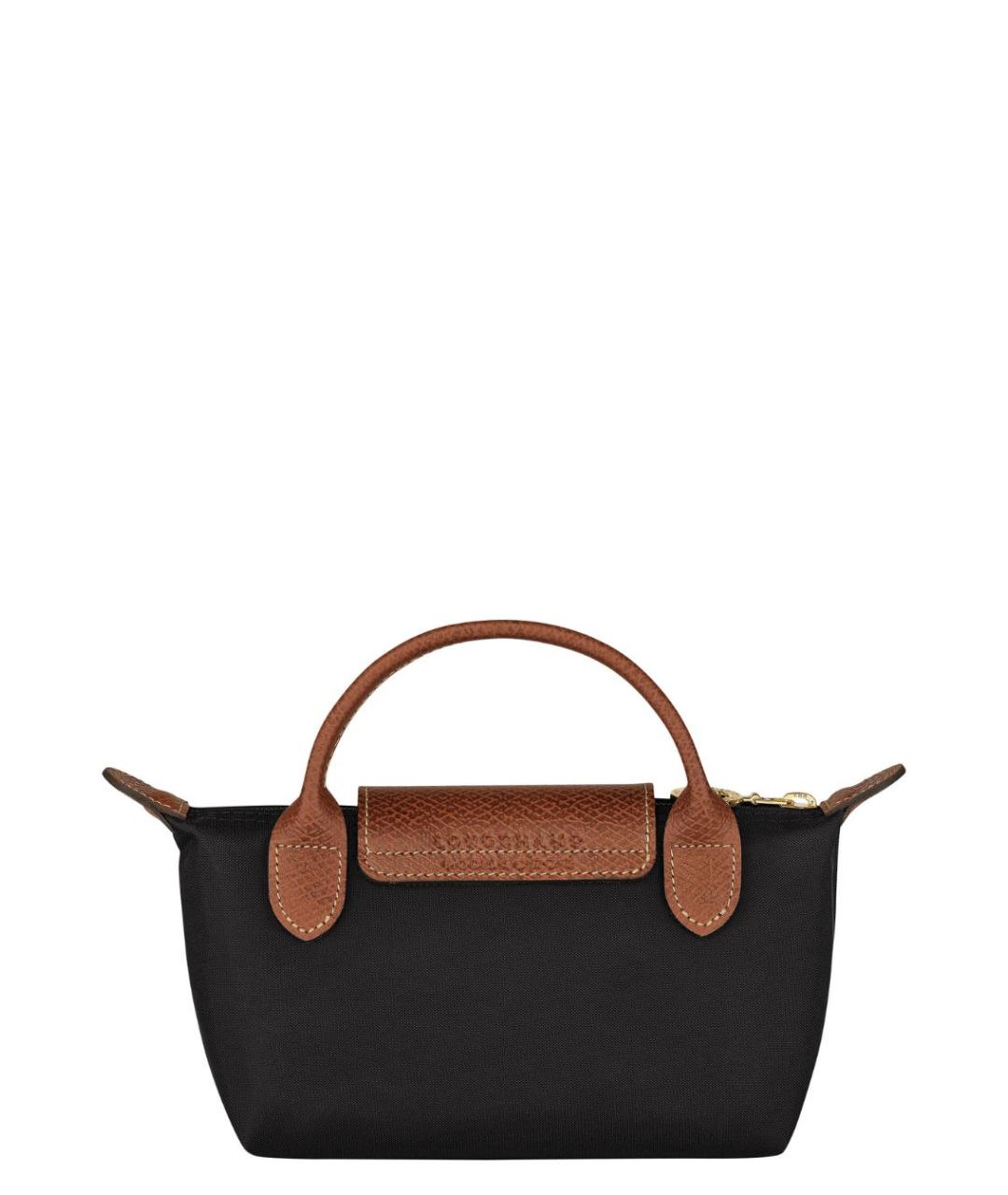 LONGCHAMP Черная сумка с короткими ручками, фото 3