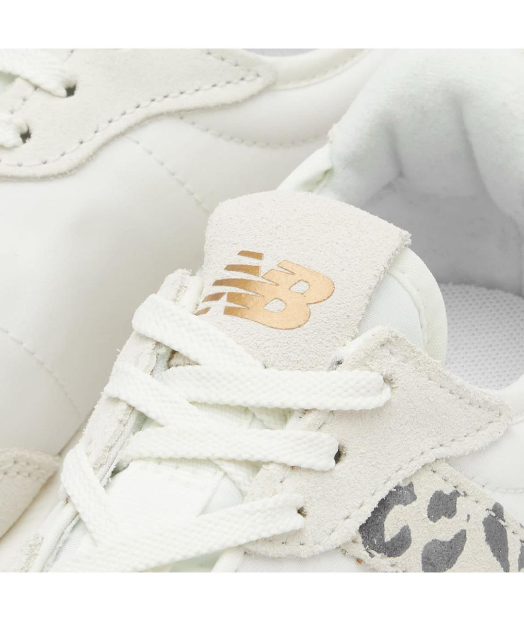 NEW BALANCE Бежевые кожаные кроссовки, фото 4