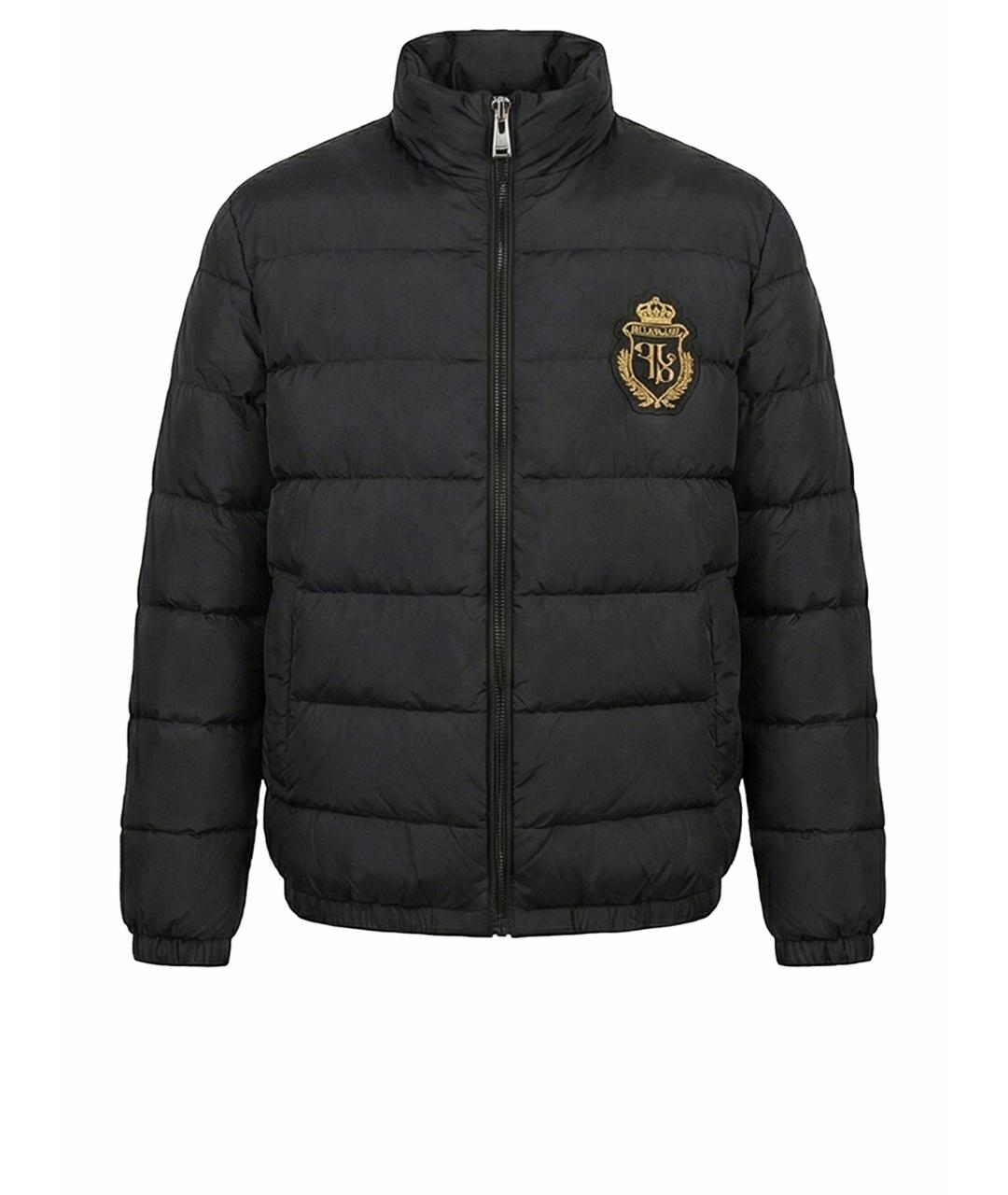 BILLIONAIRE Черный полиэстеровый пуховик, фото 1