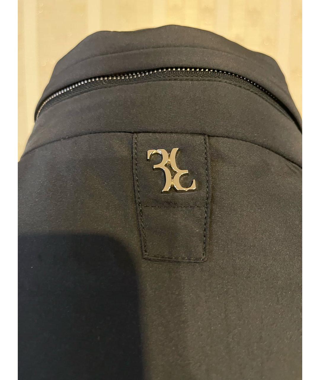 BILLIONAIRE Черный полиэстеровый пуховик, фото 4