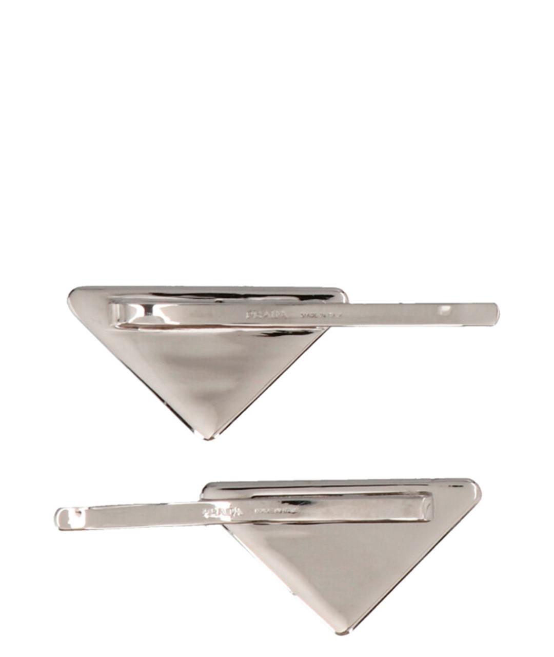 PRADA Черная заколка, фото 2