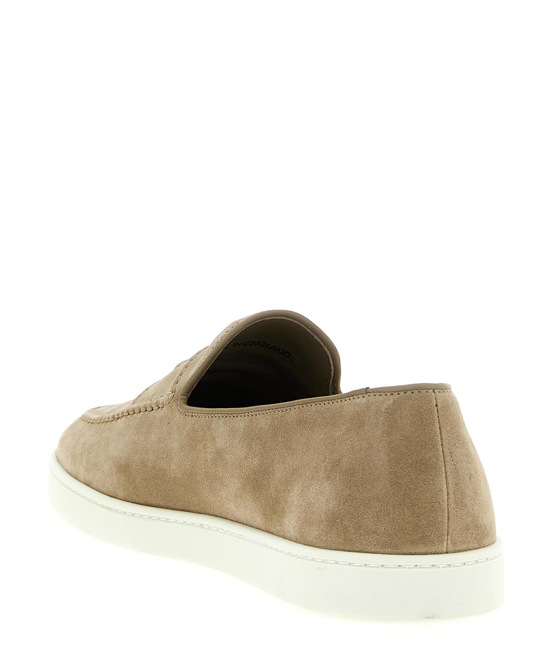 CHURCH'S Бежевые замшевые лоферы, фото 3