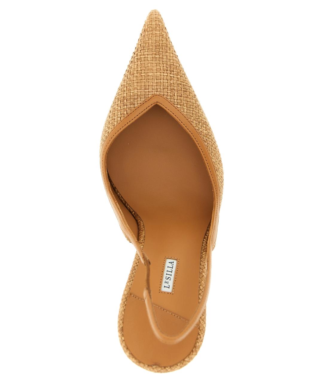 LE SILLA Коричневые туфли, фото 4