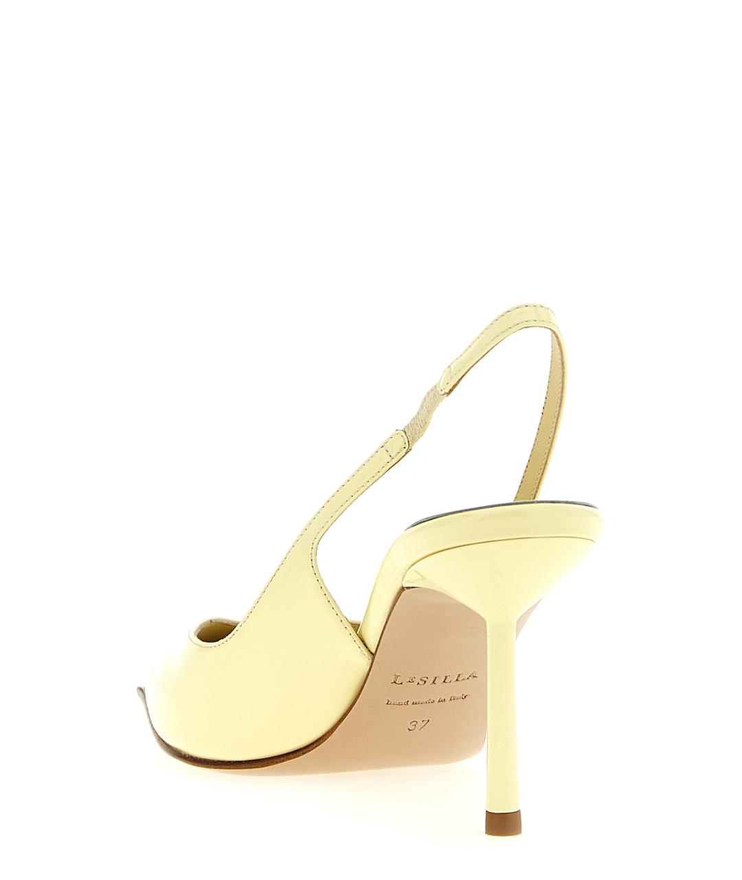 LE SILLA Желтые кожаные туфли, фото 3