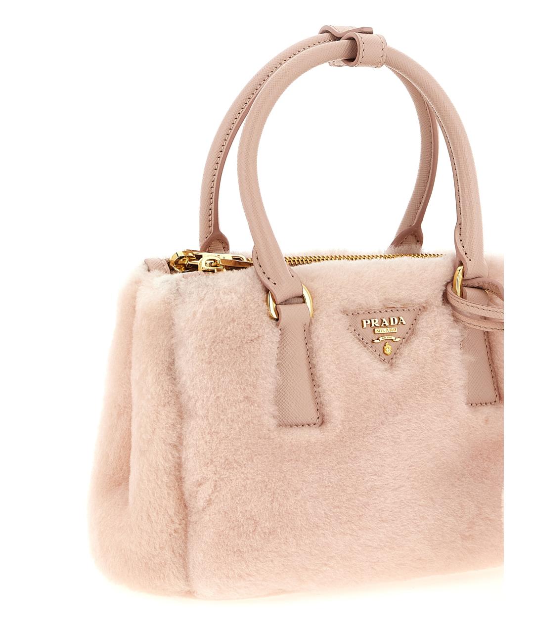 PRADA Розовая сумка с короткими ручками, фото 3