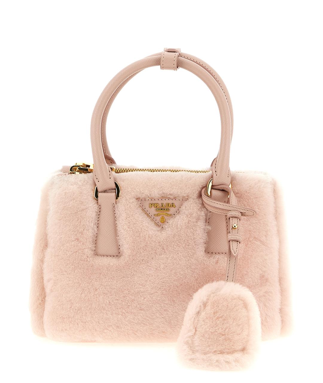 PRADA Розовая сумка с короткими ручками, фото 1