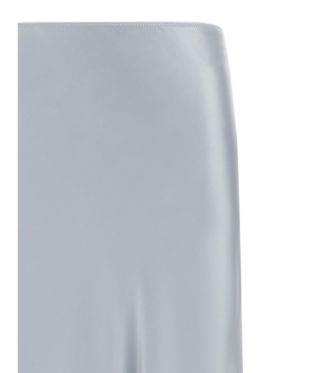 FABIANA FILIPPI Голубая вискозная юбка макси, фото 3