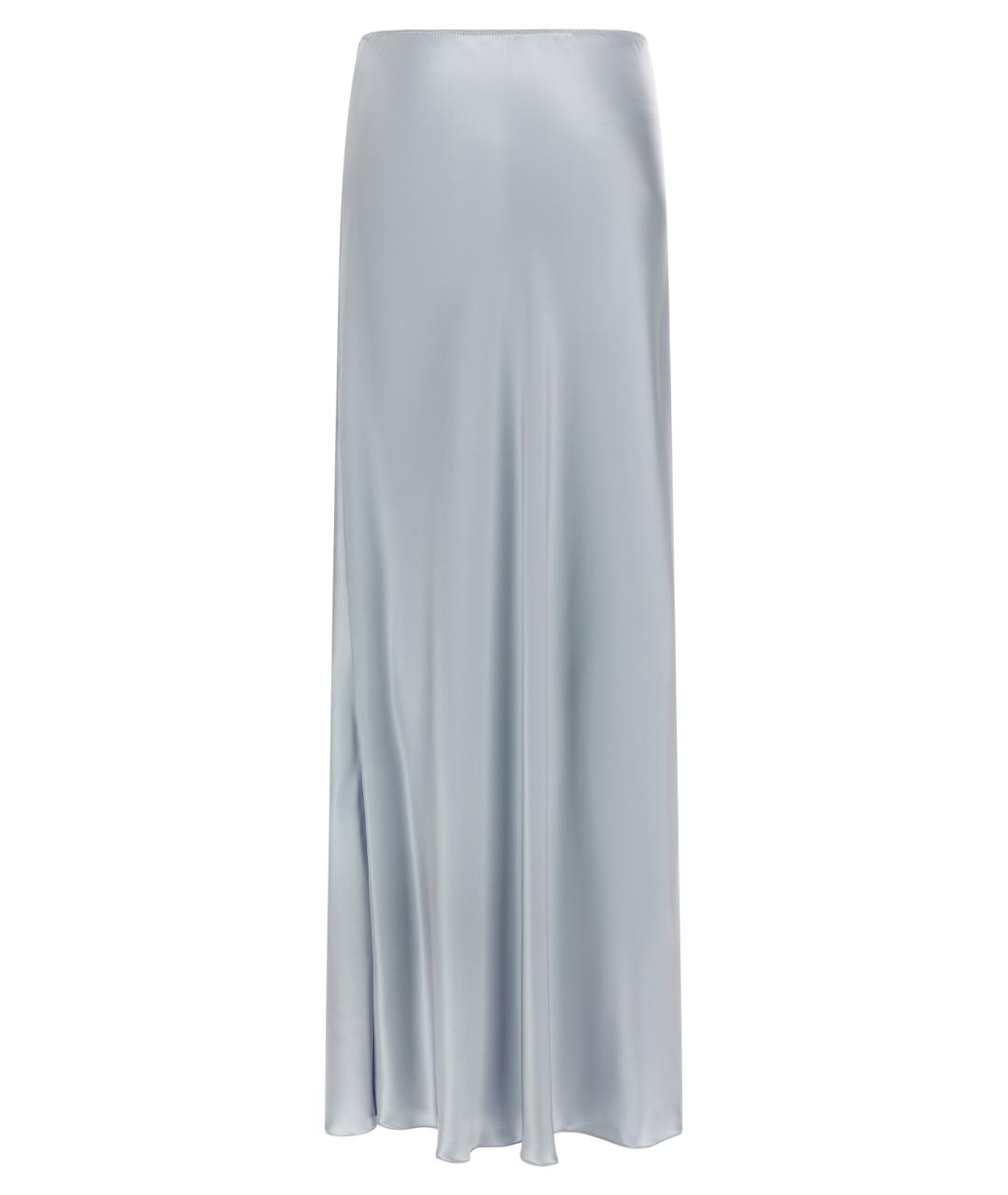 FABIANA FILIPPI Голубая вискозная юбка макси, фото 2