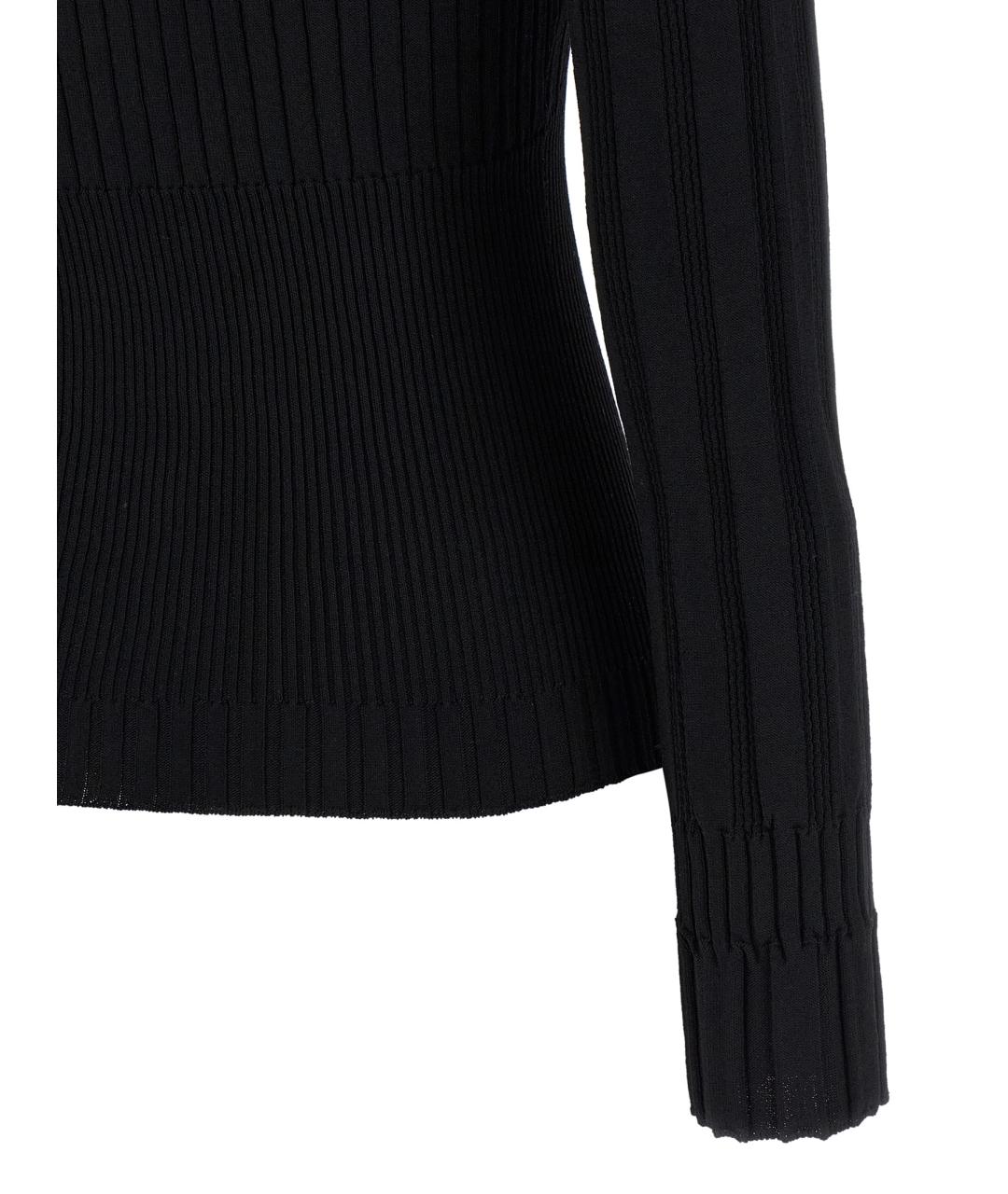 BALMAIN Черный вискозный кардиган, фото 4