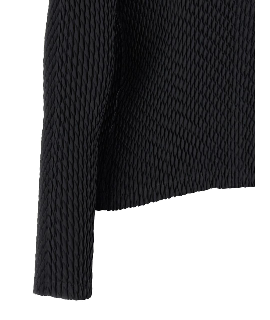 ISSEY MIYAKE Черный полиэстеровый кардиган, фото 4