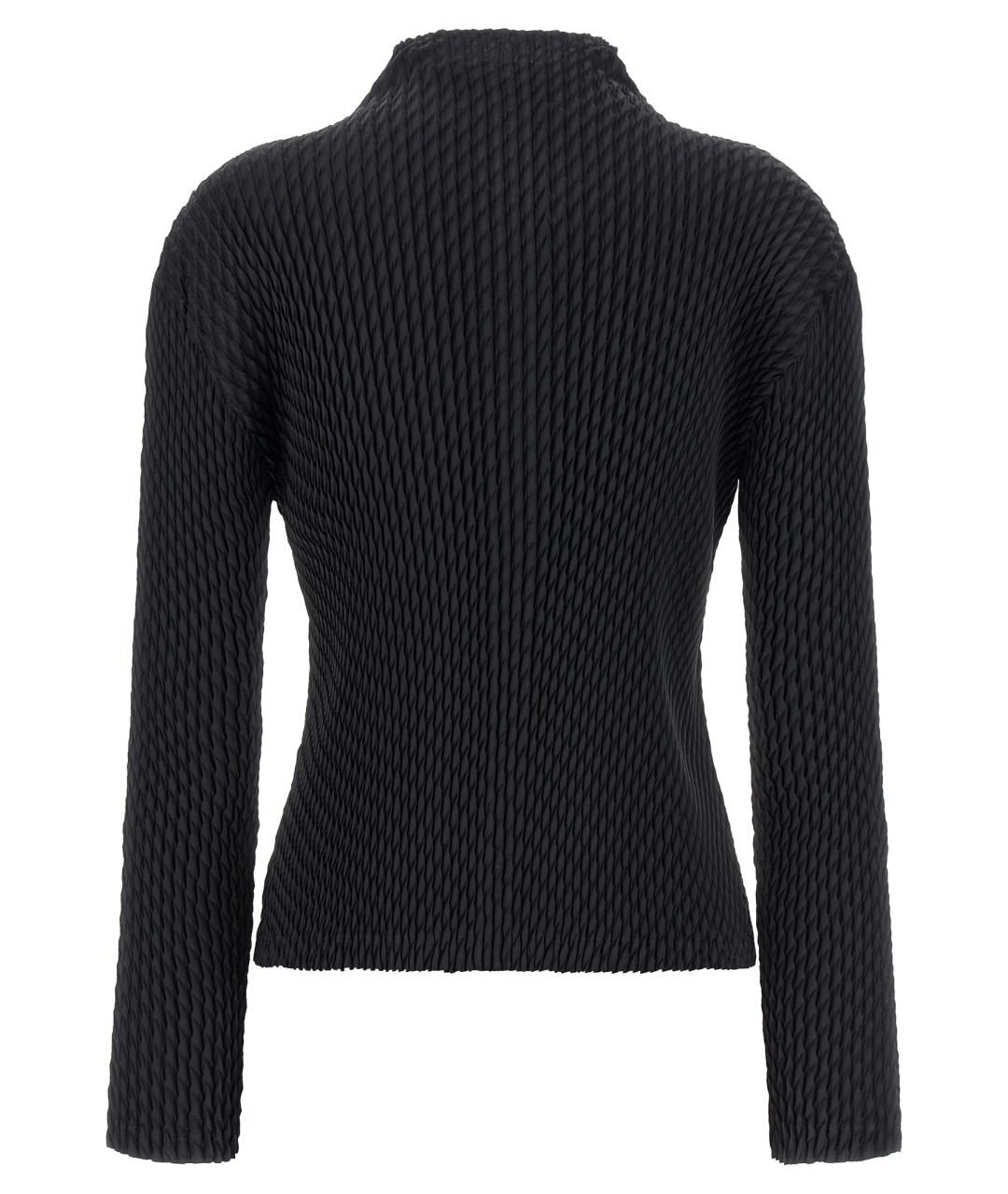 ISSEY MIYAKE Черный полиэстеровый кардиган, фото 2