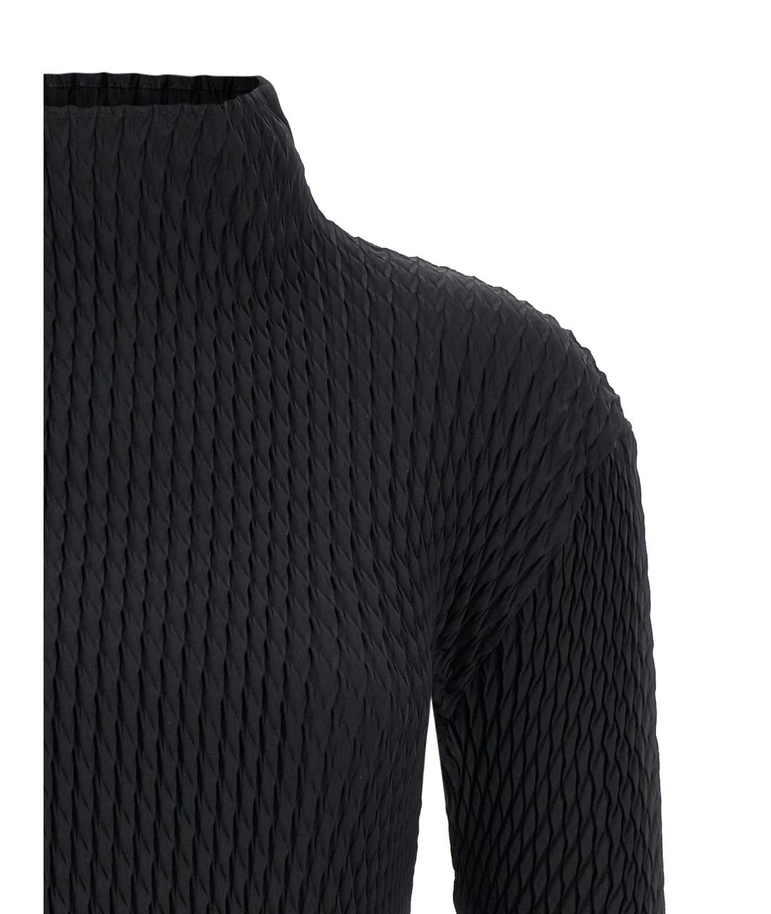 ISSEY MIYAKE Черный полиэстеровый джемпер / свитер, фото 3
