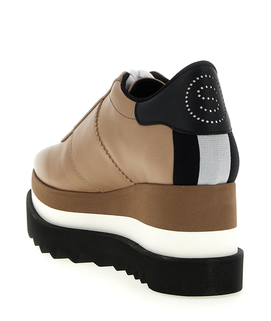 STELLA MCCARTNEY Бежевые кроссовки, фото 3