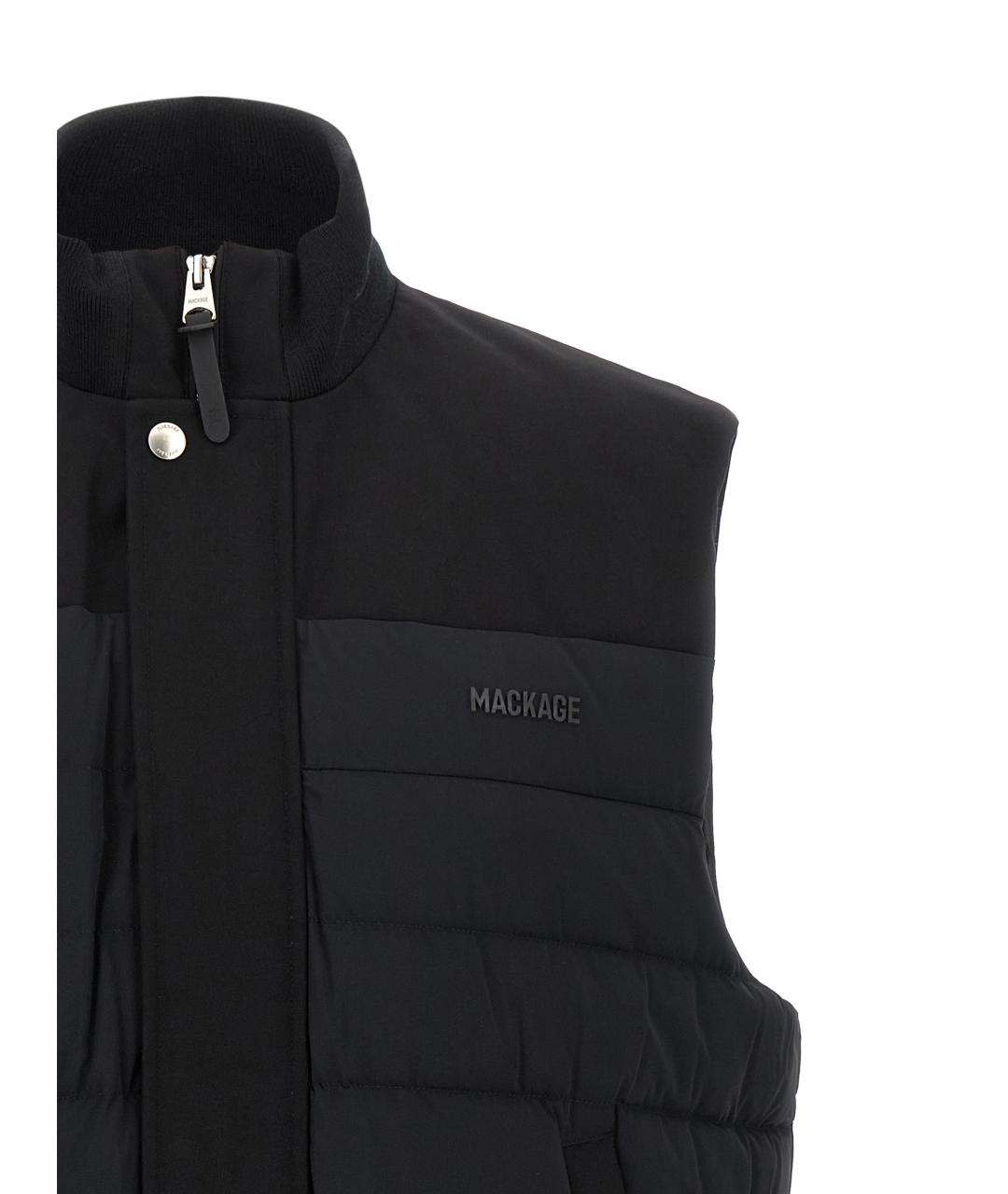 Mackage Черный полиамидовый жилет, фото 3