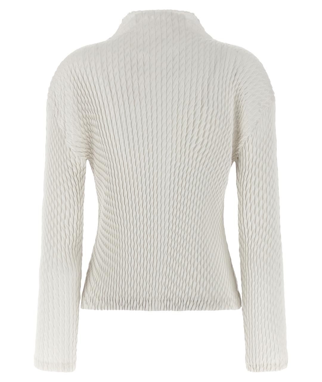 ISSEY MIYAKE Белый полиэстеровый кардиган, фото 2