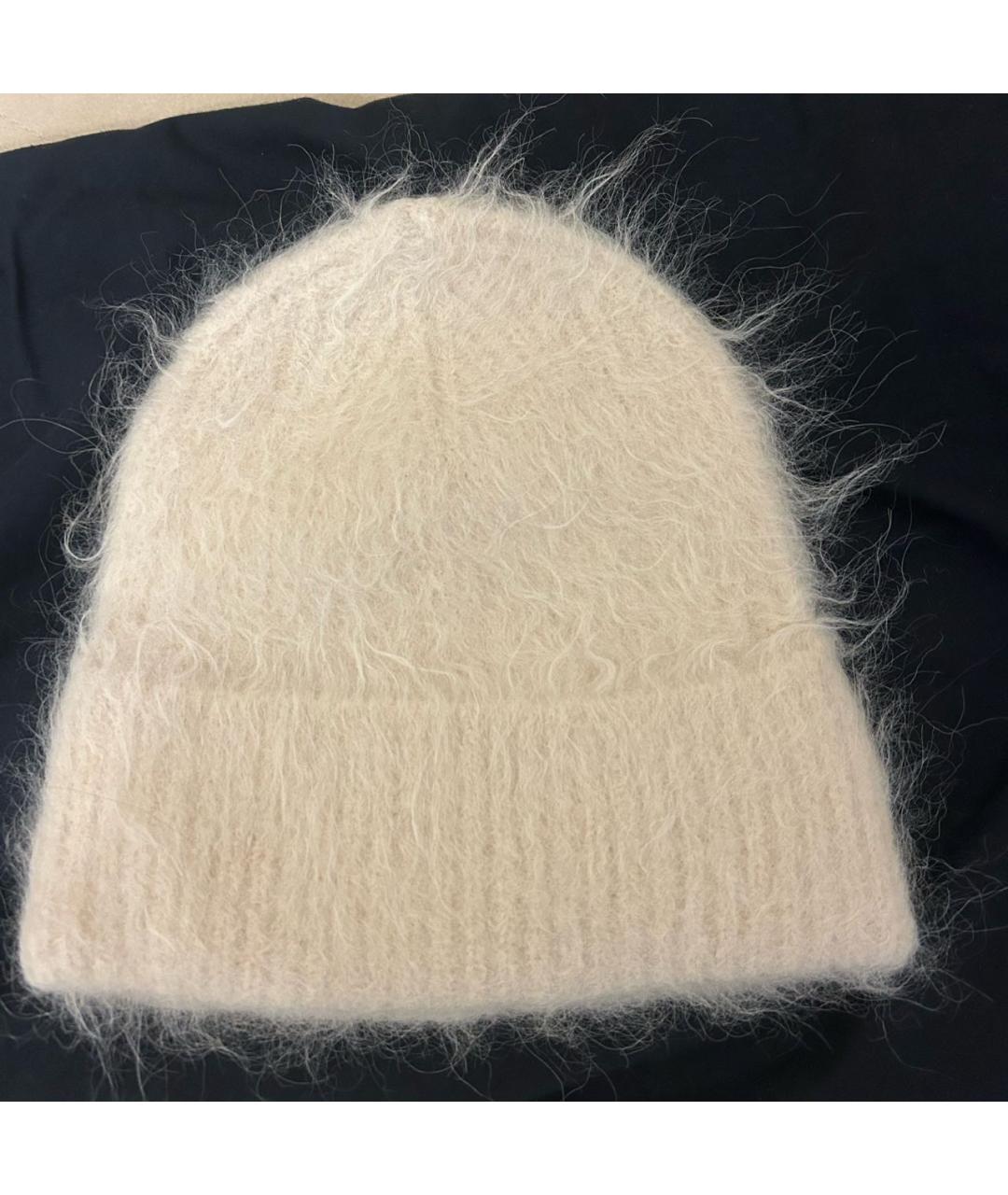 TOTEME Бежевая шерстяная шапка, фото 3