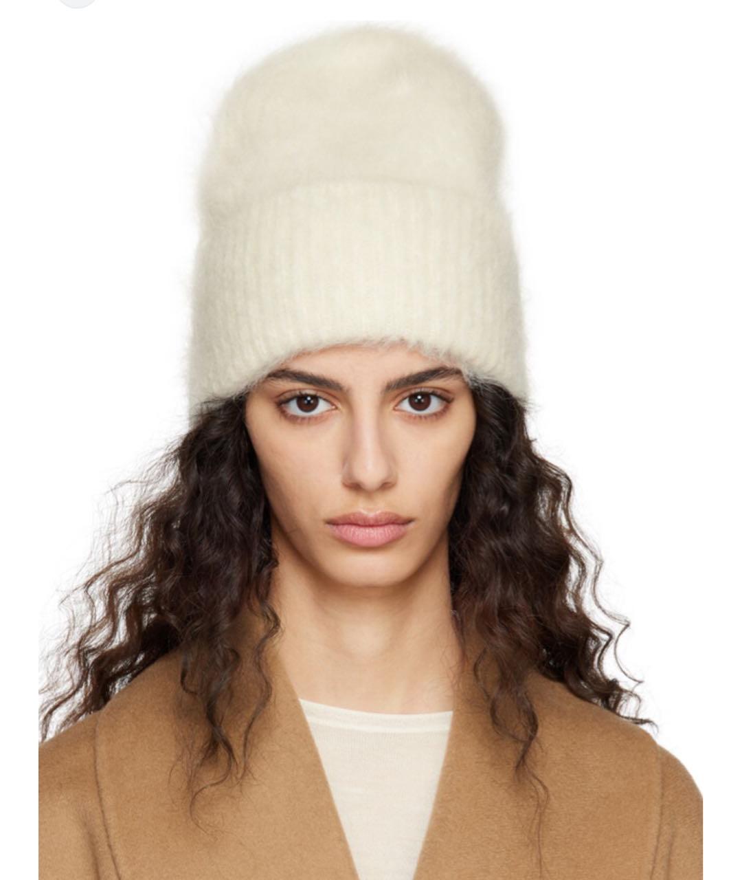 TOTEME Бежевая шерстяная шапка, фото 2