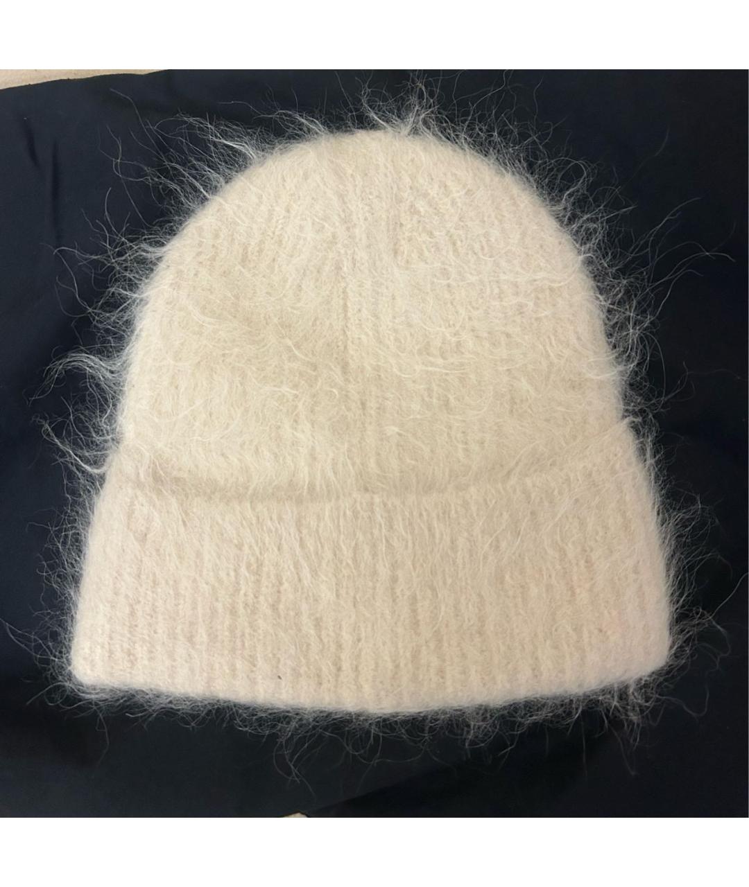 TOTEME Бежевая шерстяная шапка, фото 5