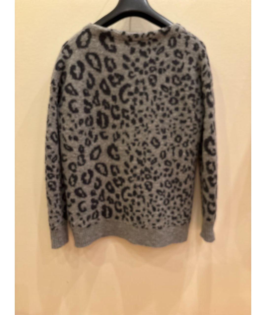 THE KOOPLES Серый шерстяной кардиган, фото 2