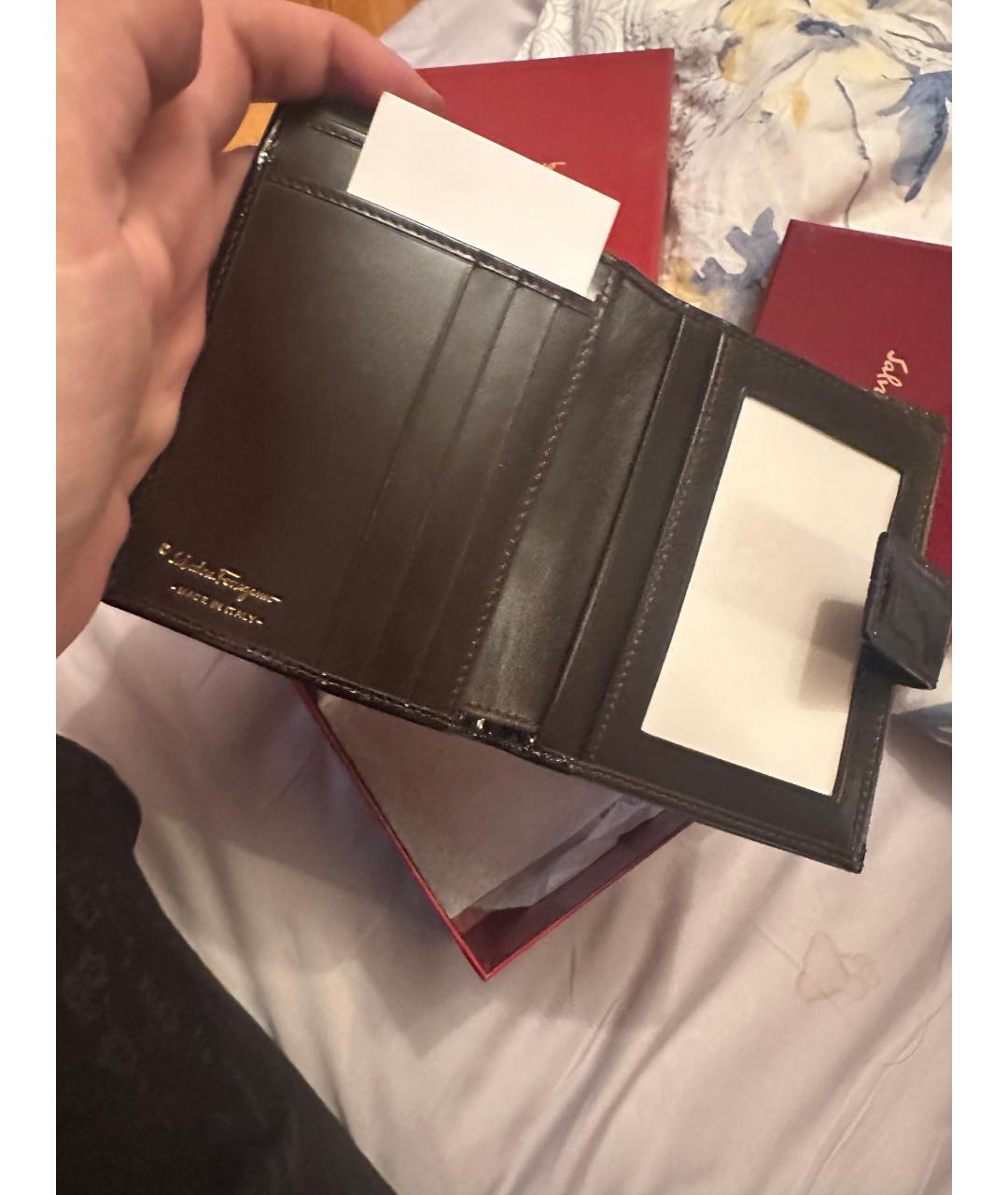 FERRAGAMO Мульти кожаный кошелек, фото 5