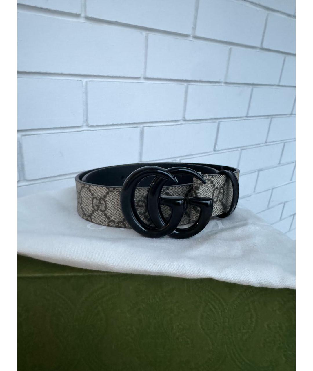 GUCCI Бежевый ремень, фото 6