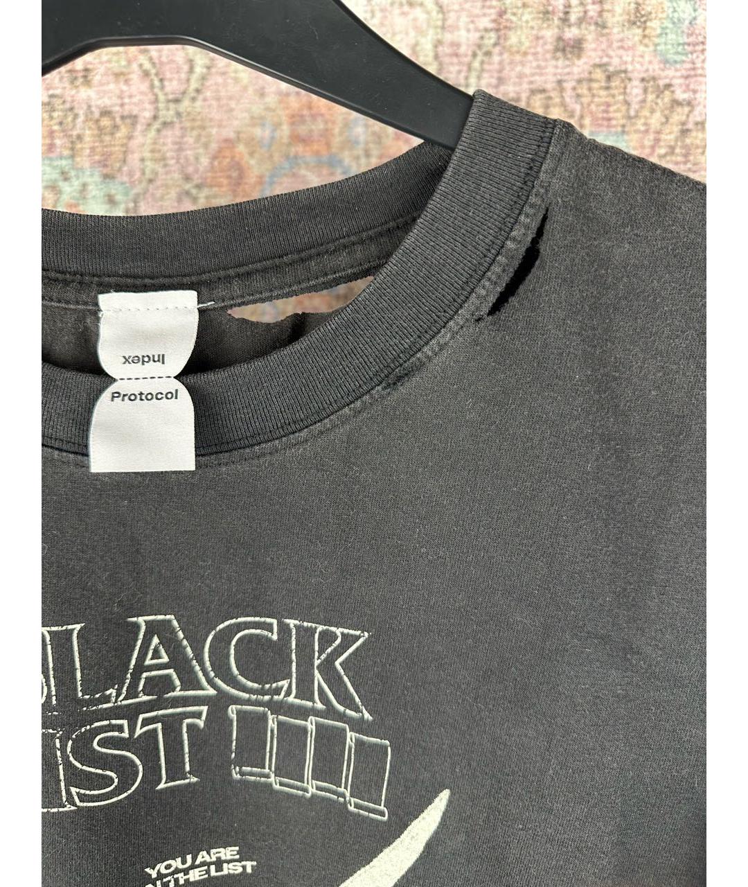 GRAILZ PROJECT G/R Черная хлопковая футболка, фото 6