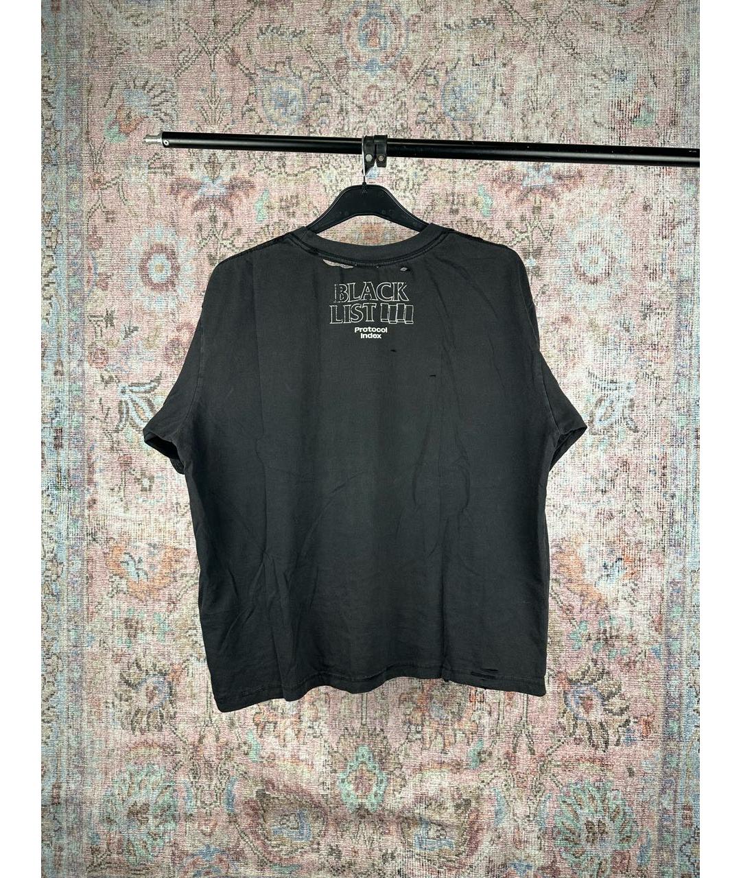 GRAILZ PROJECT G/R Черная хлопковая футболка, фото 4