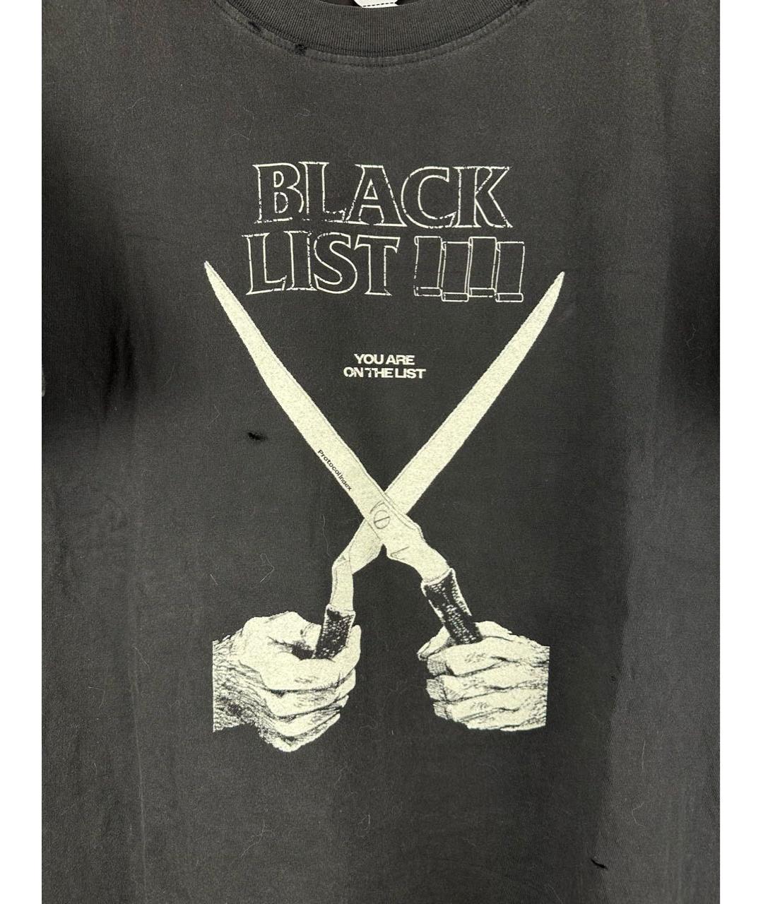 GRAILZ PROJECT G/R Черная хлопковая футболка, фото 3