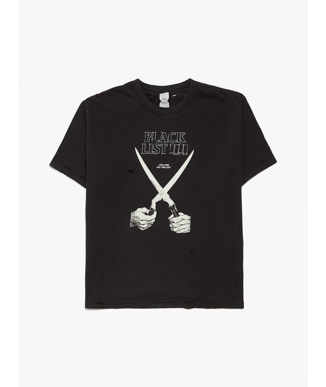 GRAILZ PROJECT G/R Черная хлопковая футболка, фото 7