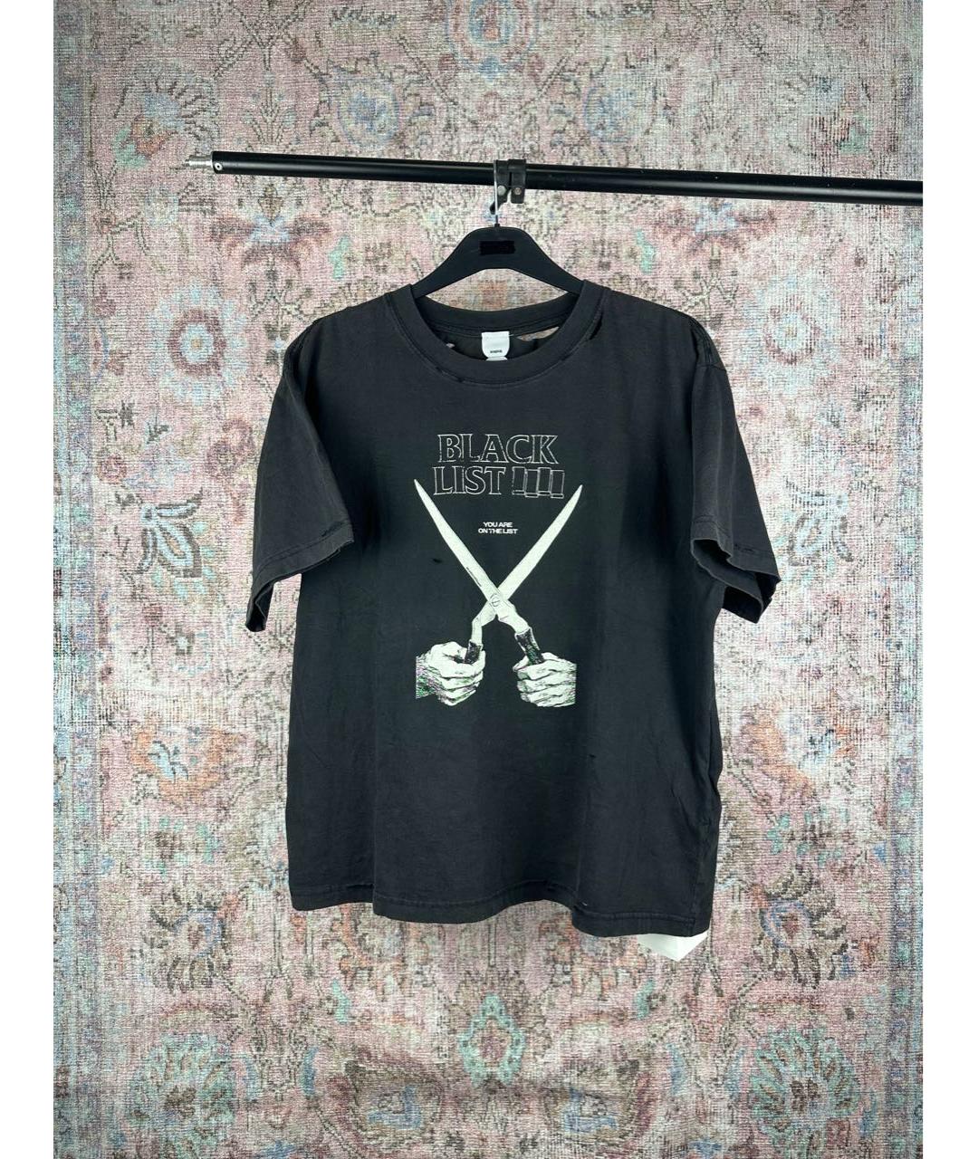 GRAILZ PROJECT G/R Черная хлопковая футболка, фото 2