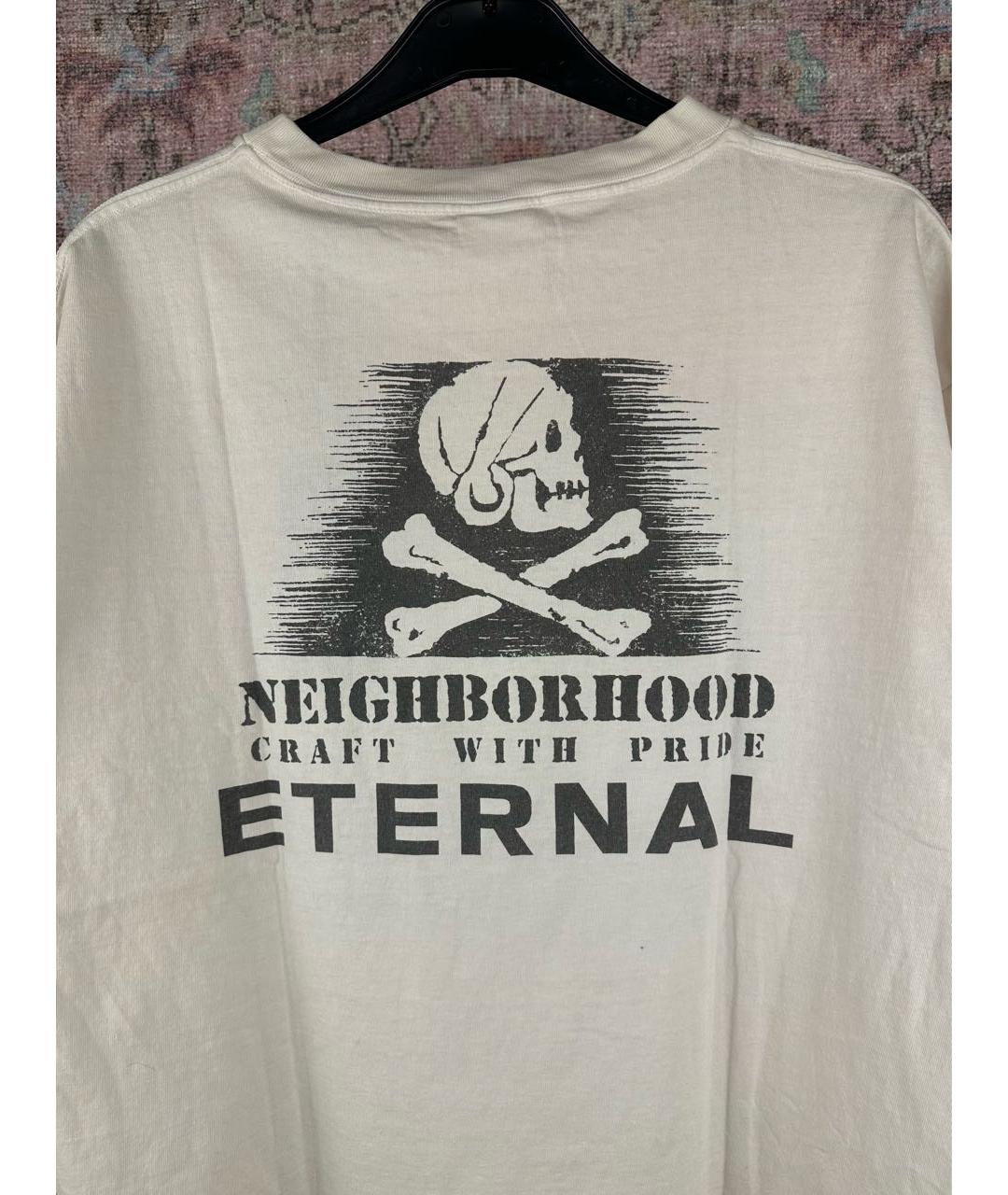 Saint Michael Бежевая хлопковая футболка, фото 5