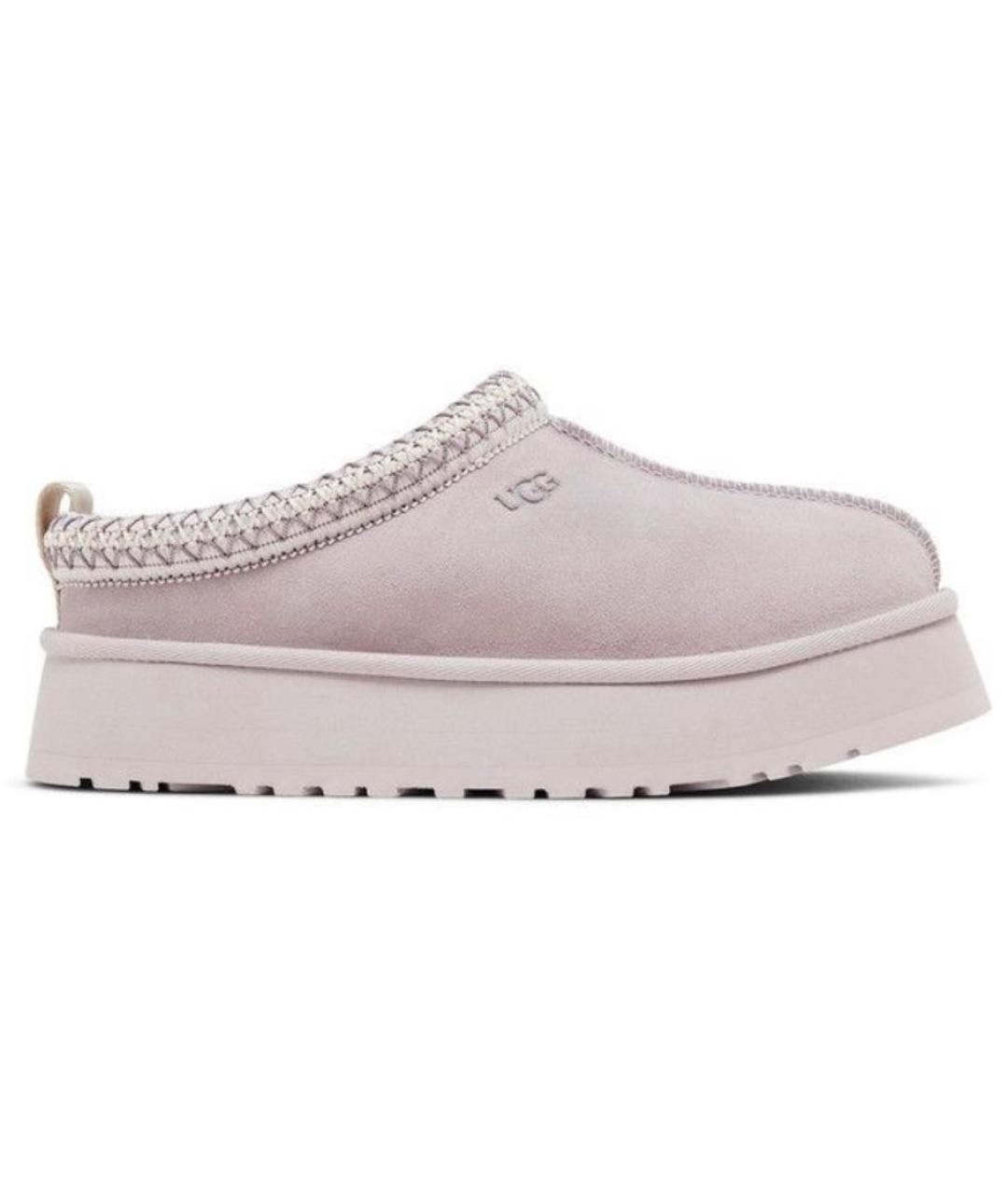 UGG AUSTRALIA Розовые замшевые сабо, фото 1