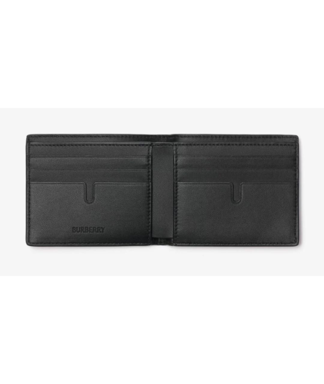 BURBERRY Красный кожаный кошелек, фото 2