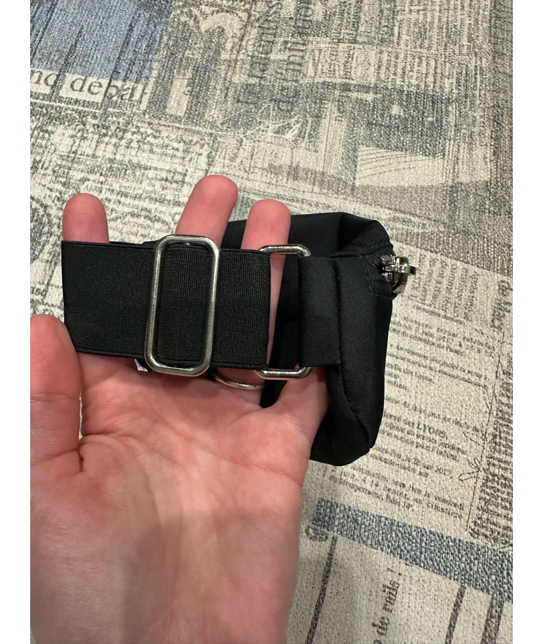 PRADA Черная барсетка, фото 2