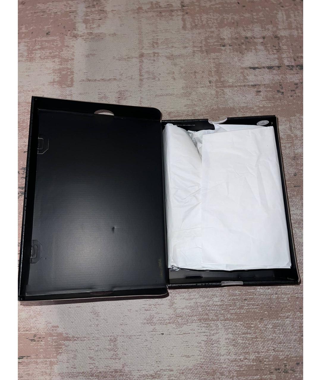 NIKE Черные нубуковые высокие кроссовки / кеды, фото 8