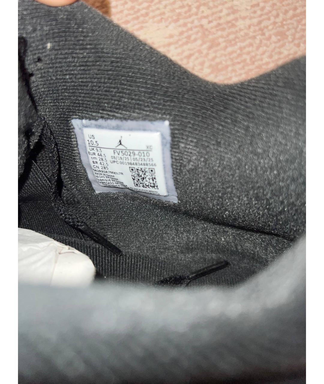 NIKE Черные нубуковые высокие кроссовки / кеды, фото 6