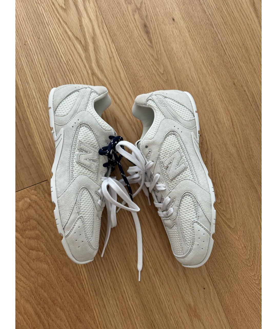 MIU MIU Белые замшевые кеды, фото 4