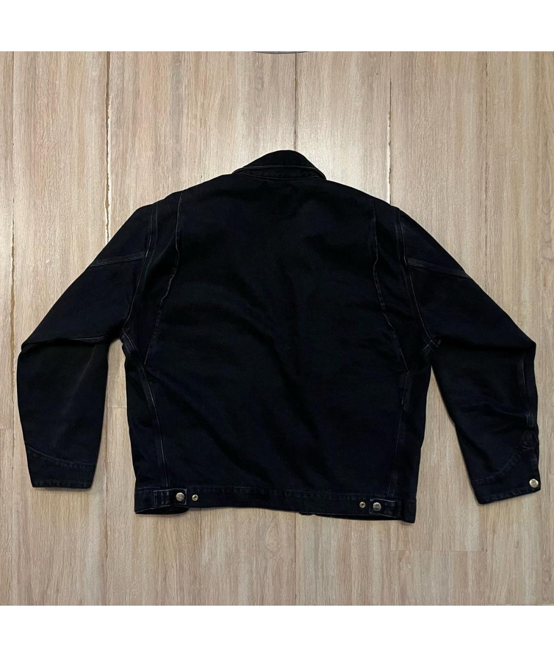 CARHARTT WIP Черная деним куртка, фото 2