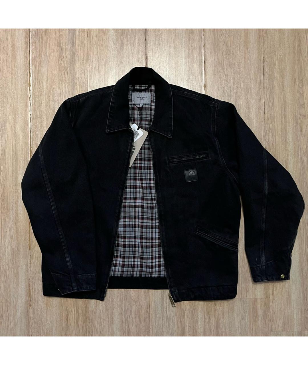 CARHARTT WIP Черная деним куртка, фото 7