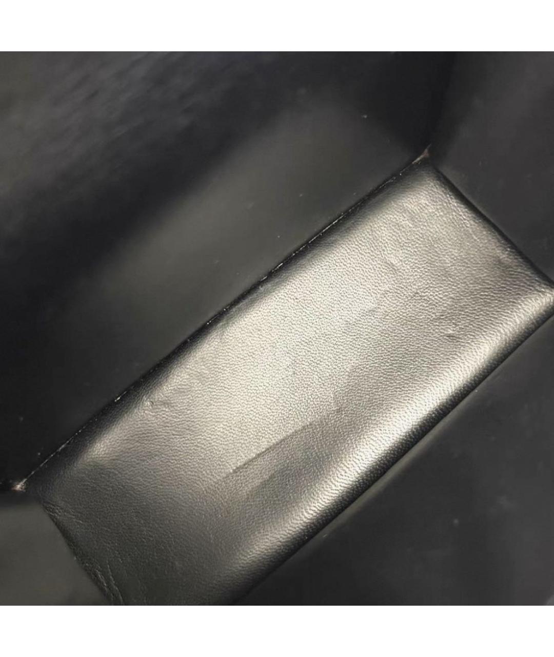 LOEWE Черная кожаная сумка через плечо, фото 5