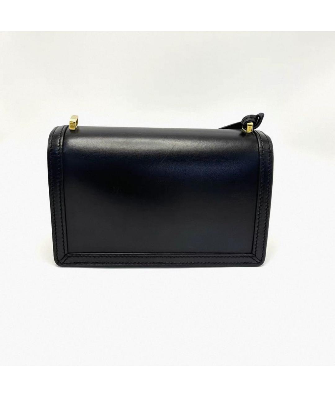 LOEWE Черная кожаная сумка через плечо, фото 3