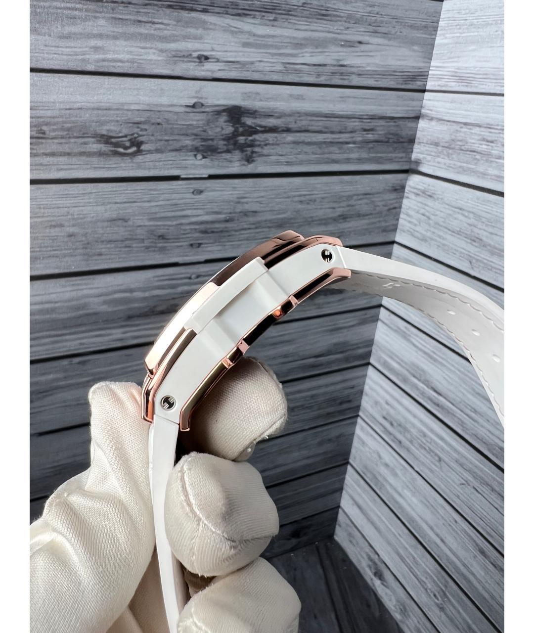 HUBLOT Белые часы из розового золота, фото 5