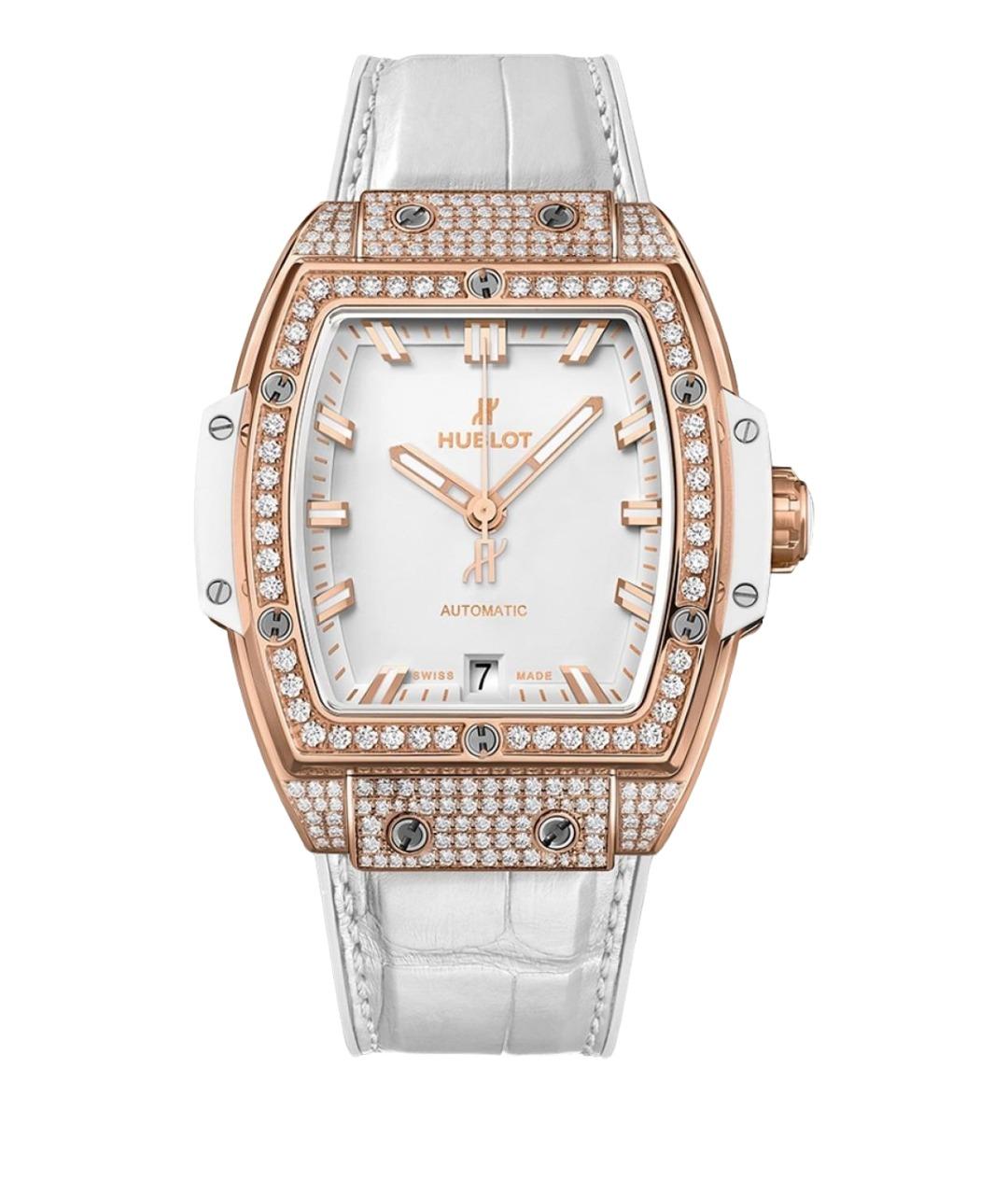 HUBLOT Белые часы из розового золота, фото 1