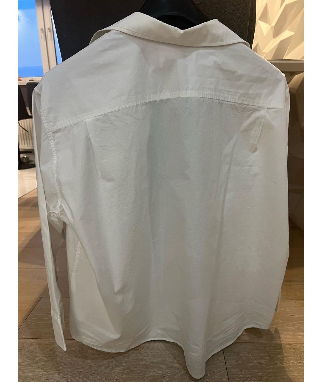 PERVERT Белая хлопковая рубашка, фото 2