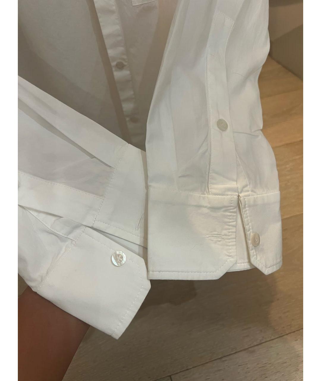 PERVERT Белая хлопковая рубашка, фото 4