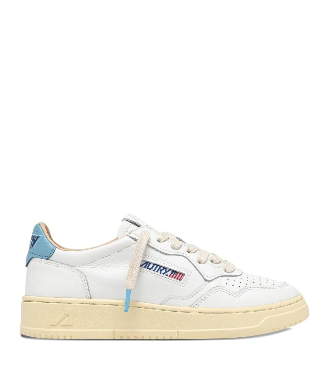 AUTRY Белые кожаные кеды, фото 1