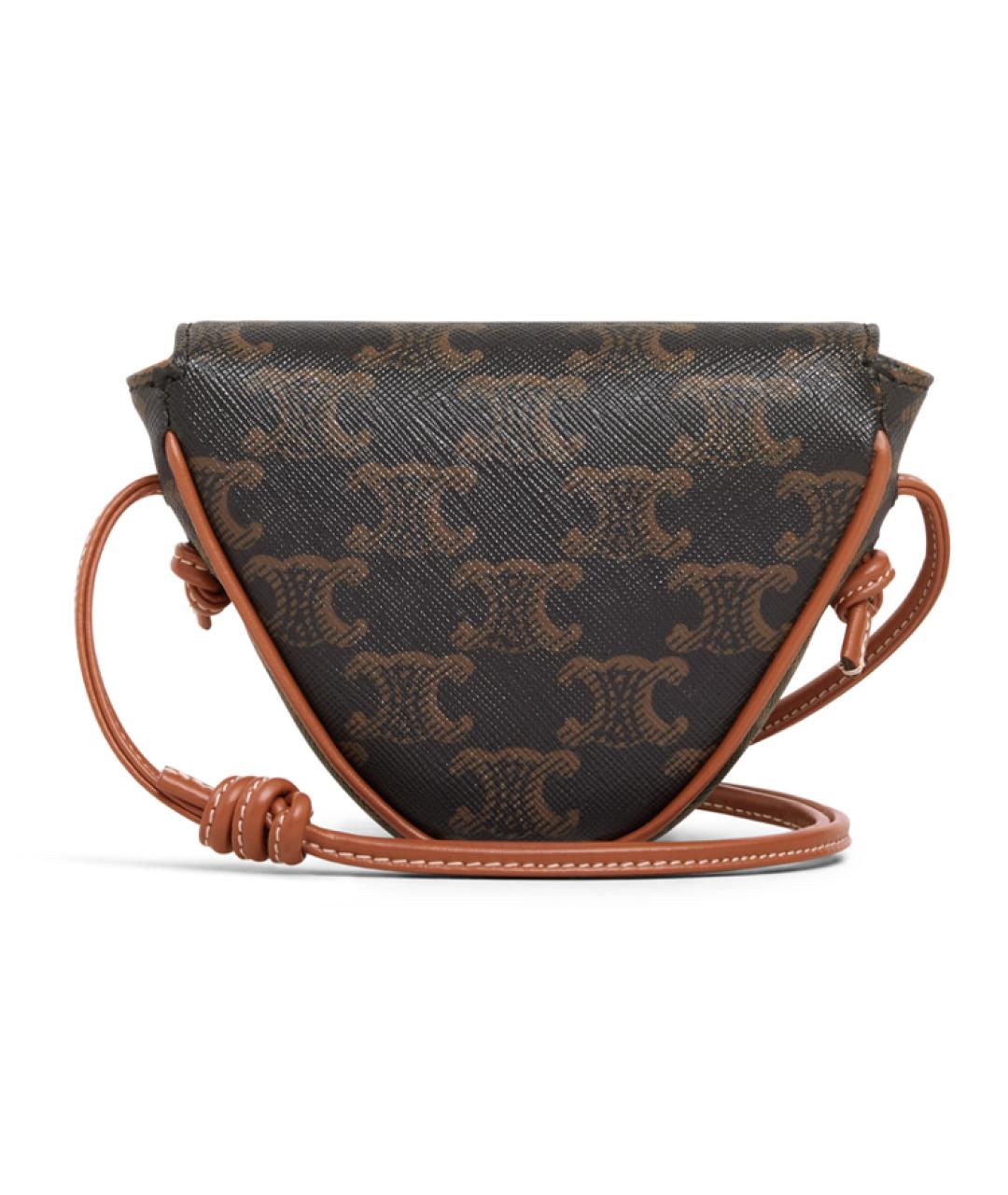 CELINE Коричневый кошелек, фото 3